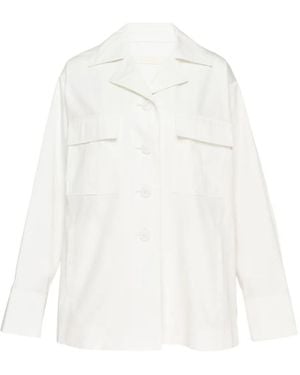 Club21 Collection Thea Button-Up Jacket - White
