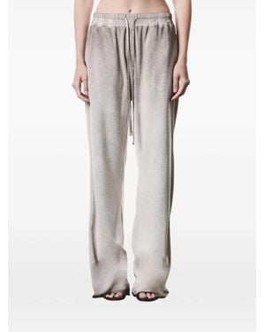 Thom Krom Elasticated Drawstring Trousers - Grey