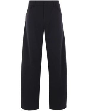 Séfr Five-Pocket Twill Trousers - Blue