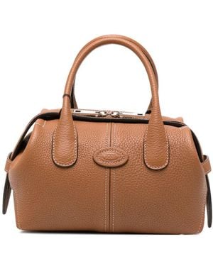 Tod's Di Bag Mini Leather Handbag - Brown