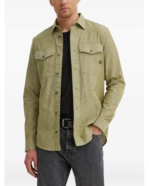 G-Star Marine Flap-Pocket Shirt - Green