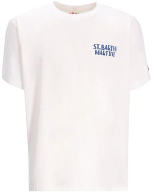 Mc2 Saint Barth Martini T-Shirt - White