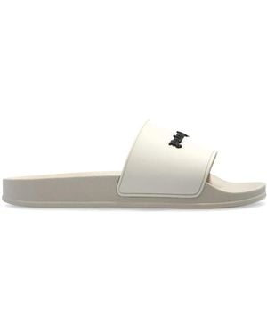 Palm Angels Flat Shoes - White
