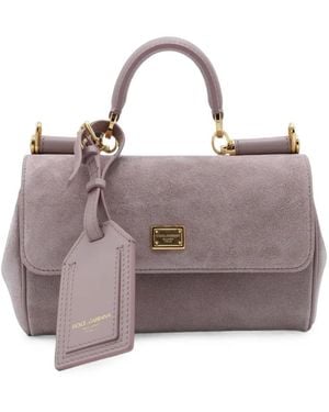 Dolce & Gabbana Mini My Sicily Handbag - Purple