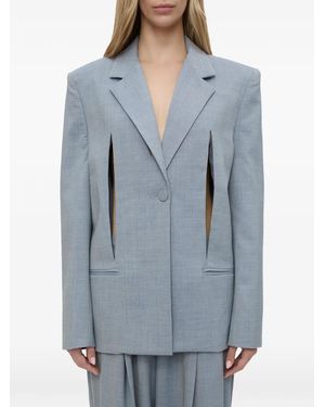 Christopher Esber Slashed Bikini Blazer - Blue