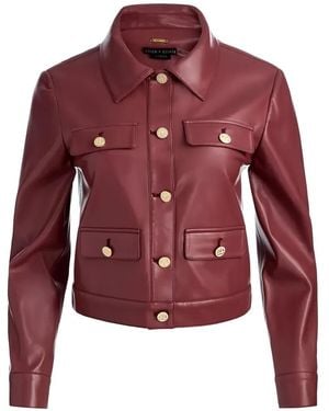 Alice + Olivia Collared Boxy Jacket