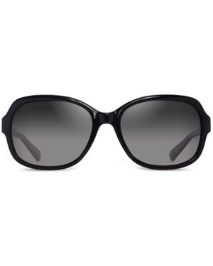 Maui Jim Lunettes De Soleil Hiluhilu À Monture Rectangulaire - Black
