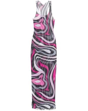 PUCCI Kleid Mit Iride-Print - Lila