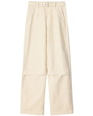 Lemaire Work Trousers - White