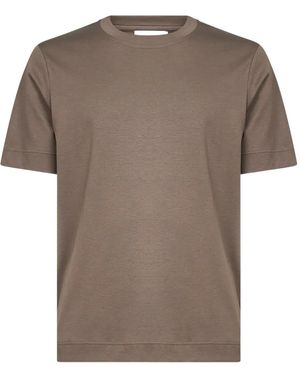 D4.0 Crew-Neck Short-Sleeve T-Shirt - Brown