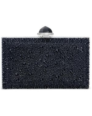 Judith Leiber Bolso De Mano Skylar Con Detalles De Cristal - Azul