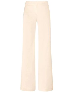 Genny Wide-Leg Trousers - Natural