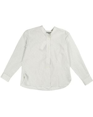 Margaret Howell Stripe Long-Sleeve Shirt - Bianco