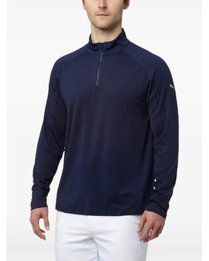 PUMA Logo-Detail Sweatshirt - Blue