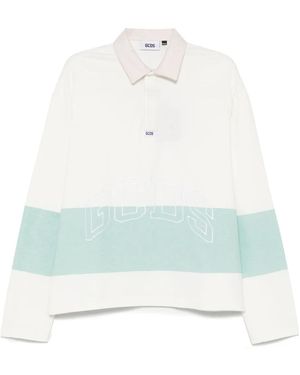 Gcds Lounge Logo Polo Shirt - Blue
