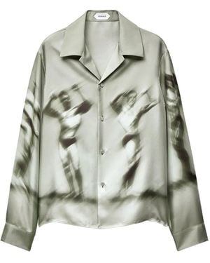 Versace Camicia Slim - Grigio