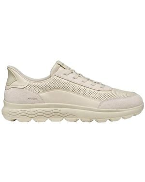 Geox Spherica Plus Perforated Trainers - White