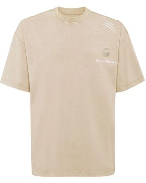 Philipp Plein Logo-Patch T-Shirt - White