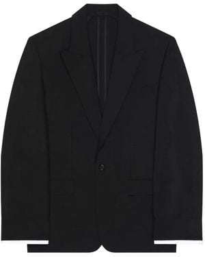 Givenchy Couture Seam Single-Breasted Jacket - Black