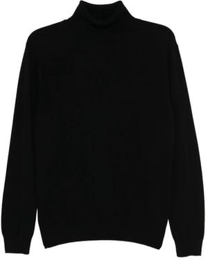 N.Peal Cashmere Trafalgar Jumper - Black