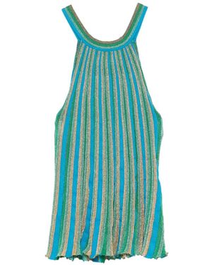 Circus Hotel Striped Top - Blue