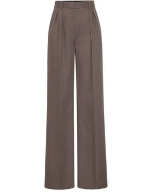 Rebecca Vallance Noah Hose Mit Falten - Braun