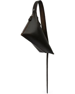 Courreges Baby Shark ショルダーバッグ - ブラック