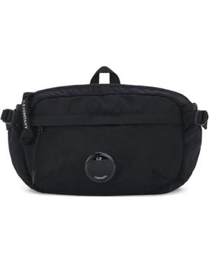 C.P. Company Zip Detail Bum Bag - Nero