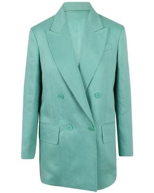 Max Mara Olimpia double-breasted blazer - Blau