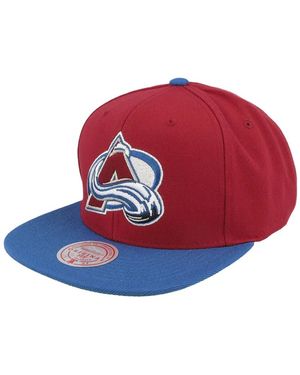 Mitchell & Ness Colorado Avalanche Nhl Team 2 Tone 2.0 Snapback Cap - Rood