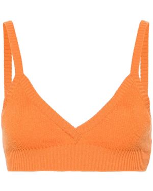 Alanui Top Stile Bralette - Arancione