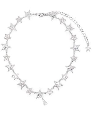 YVMIN Lucky Star V Halskette - Weiß