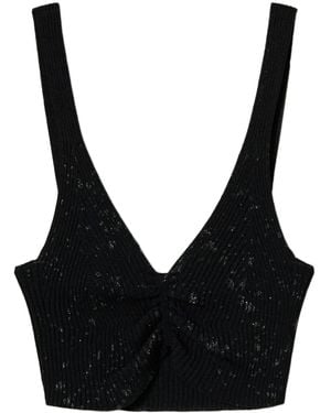 Twinset Myfo トップ - ブラック