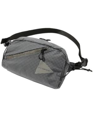 and wander Ocean Rip Belt Bag - Grey