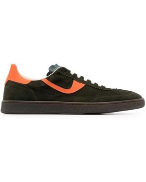 Moma Low-Top Lace-Up Trainers - Black