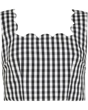 MILLY Top Corto Mia - Negro