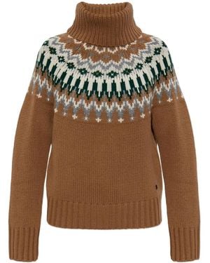 Bogner Ingrid Turtleneck Sweater - Gray