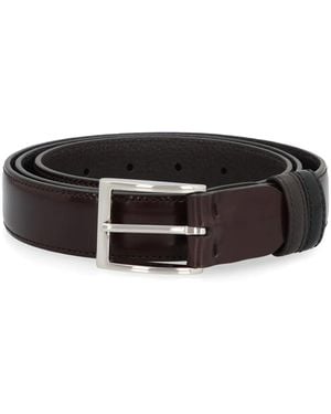 Hogan Wendbarer Ledergürtel - Schwarz