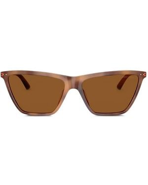 Jimmy Choo Cat-Eye Frame Sunglasses - Brown