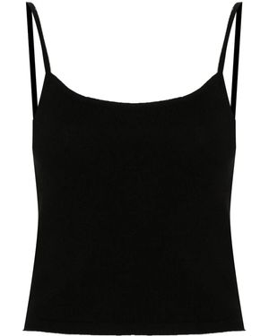 Teddy Cashmere Rapallo カシミアトップ - ブラック