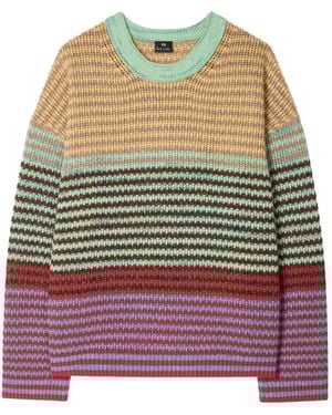 Paul Smith Gestreifter Pullover - Rot