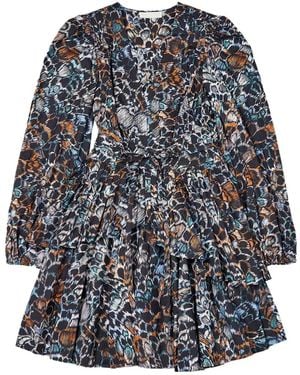 Ulla Johnson Graphic-Printed Dress - Black
