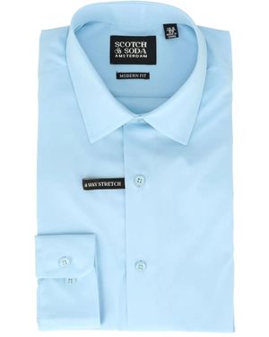 Scotch & Soda Light Dress Shirt - Blue