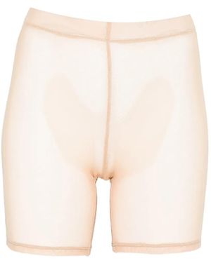 Vestiaire d'un Oiseau Libre Mesh Tights - White