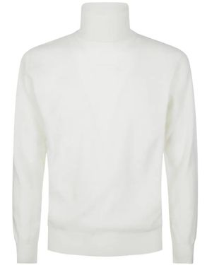 Altea Roll-Neck Knitted Jumper - White