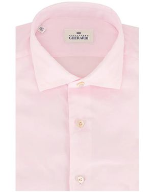 Alessandro Gherardi Regent Woven Shirt - Pink