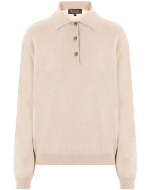 Loro Piana Classic Poloshirt - Natur