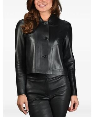 Arma Emy Leather Jacket - Black
