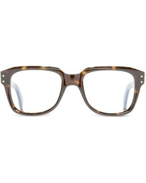 Cutler and Gross 1433 Brille Mit Eckigem Gestell - Schwarz