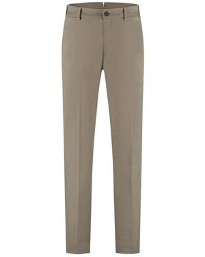 Berwich Button-Fastening Trousers - Grey